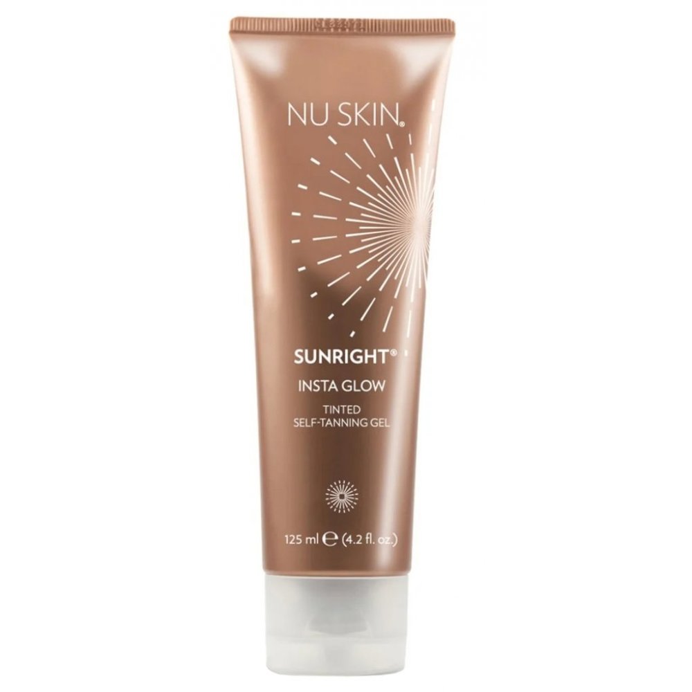 NU SKIN SUNRIGHT INSTA GLOW TINTED SELF TANNING GEL 4.2 oz NEW STOCK!